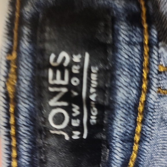 Lk new jones new york straight jeans sz 4 - Picture 5 of 7